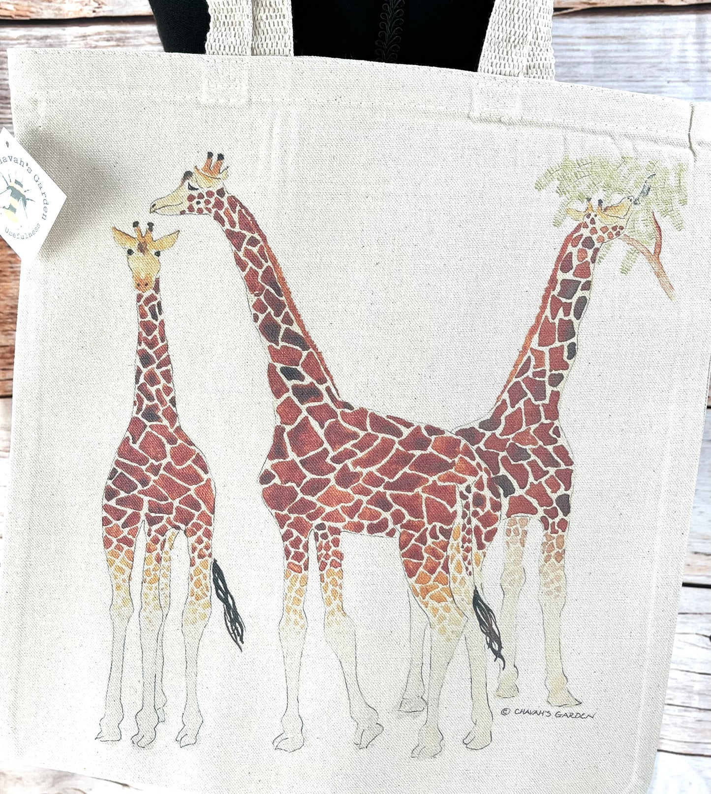 Giraffe Tote Bag