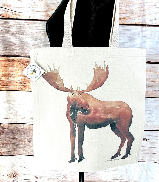 Moose Tote Bag