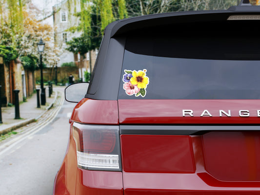 Hibiscus Bumper Sticker