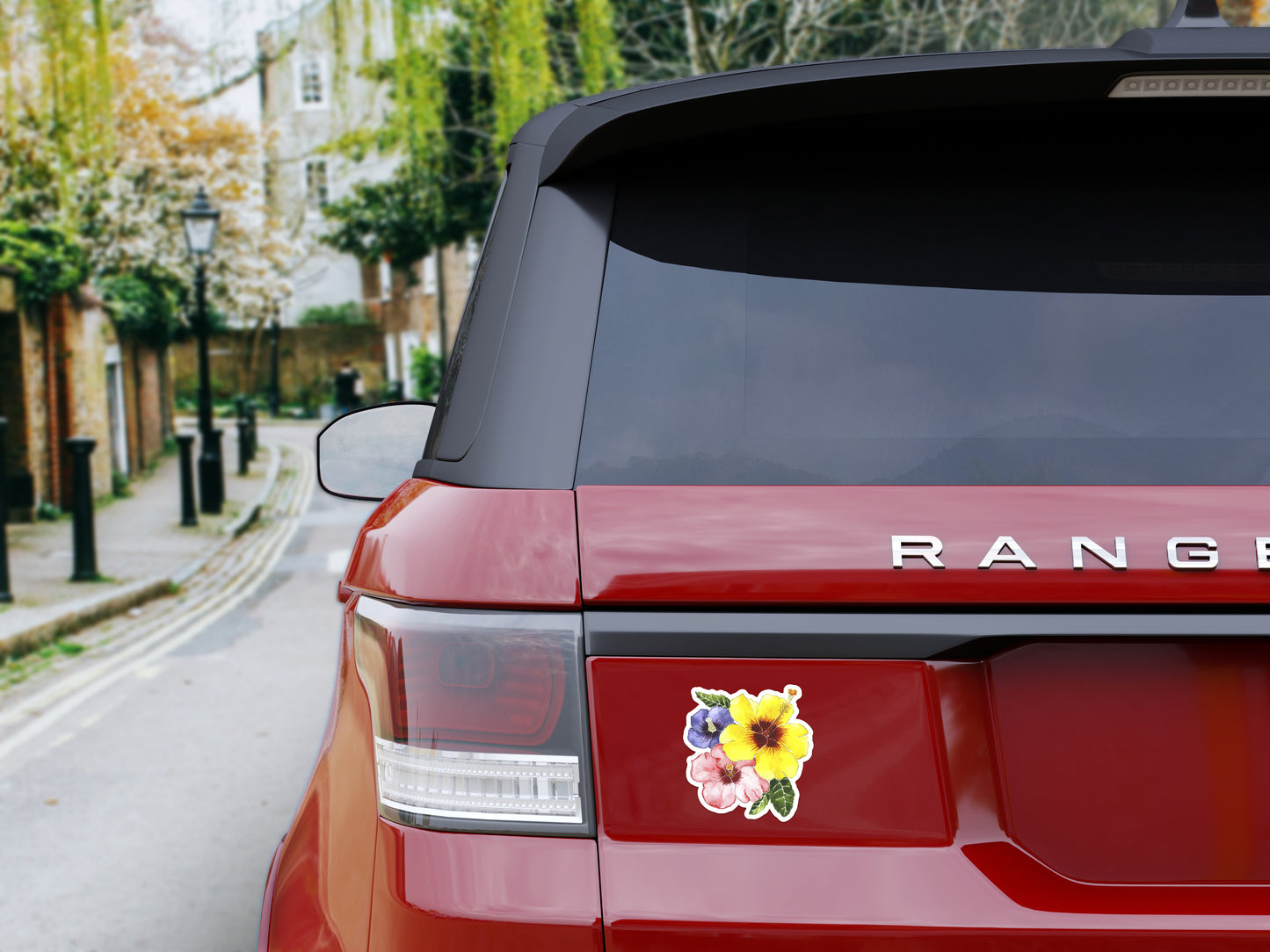 Hibiscus Bumper Sticker