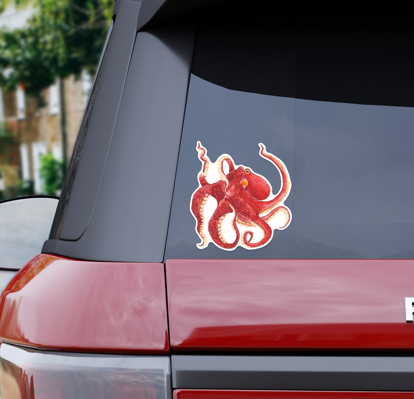 Bumper Sticker, Octopus