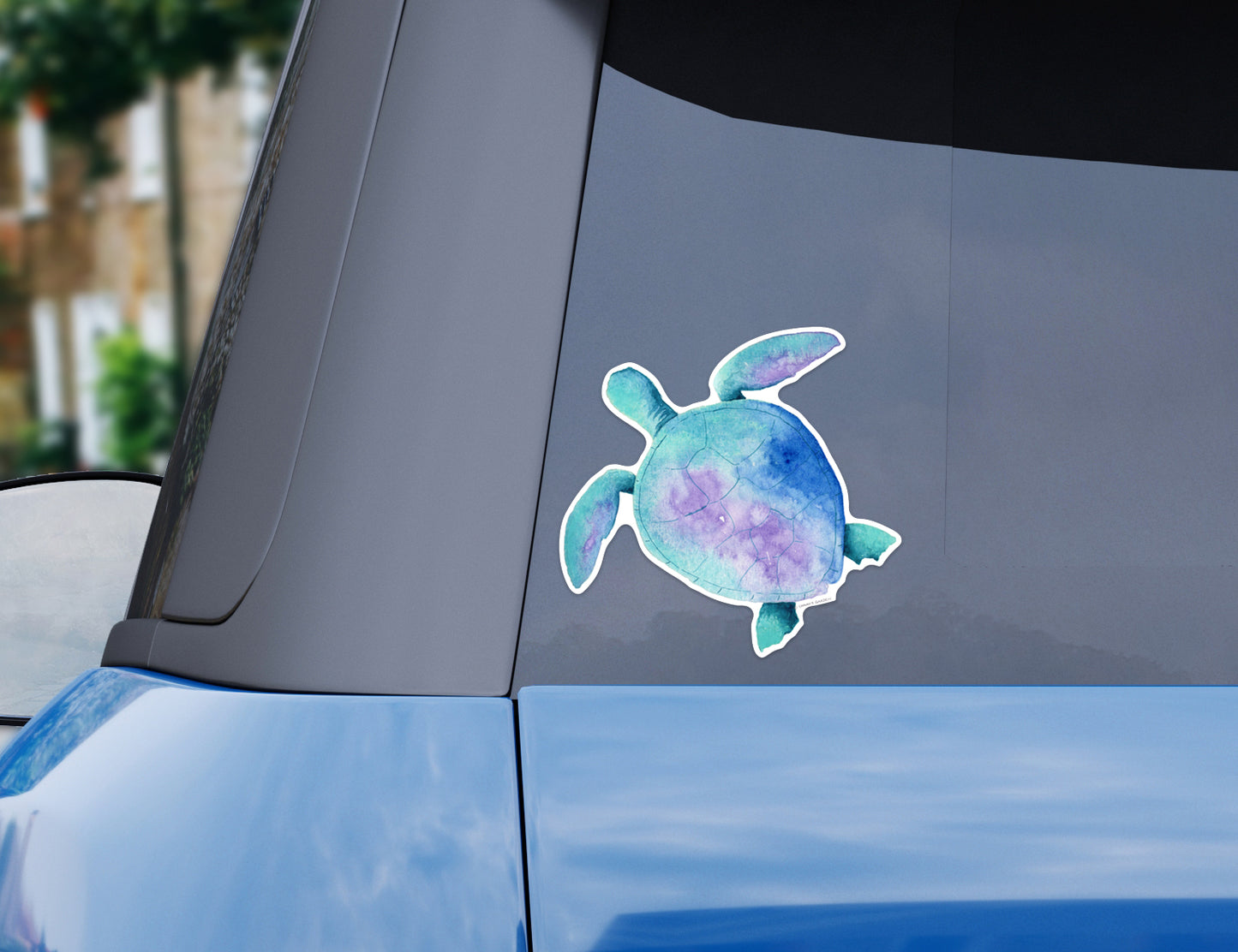 Sea Turtle Bumper Sticker