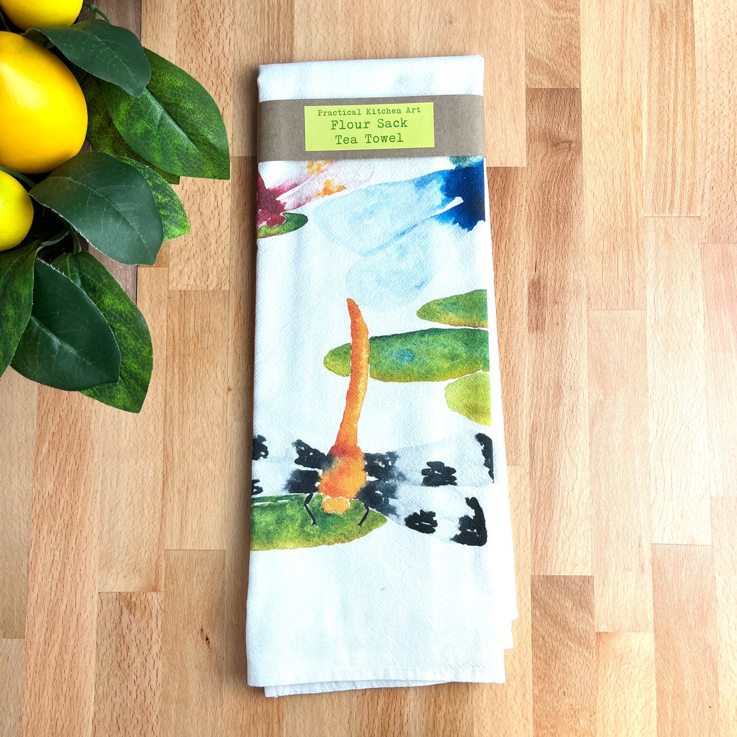 Dragonflies Flour Sack Tea Towel