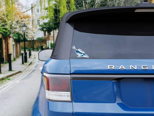 Whale Bumper Sticker