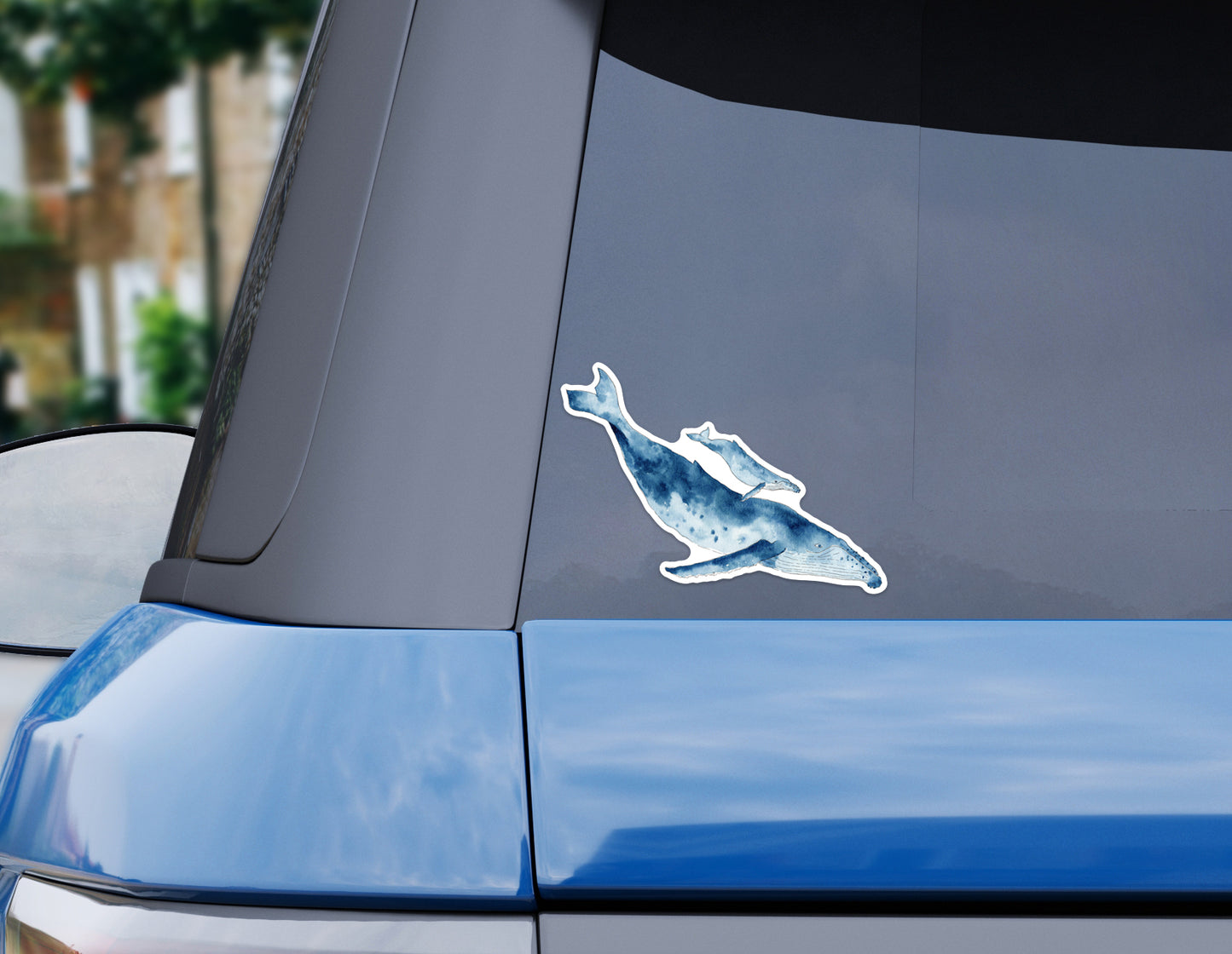 Whale Bumper Sticker