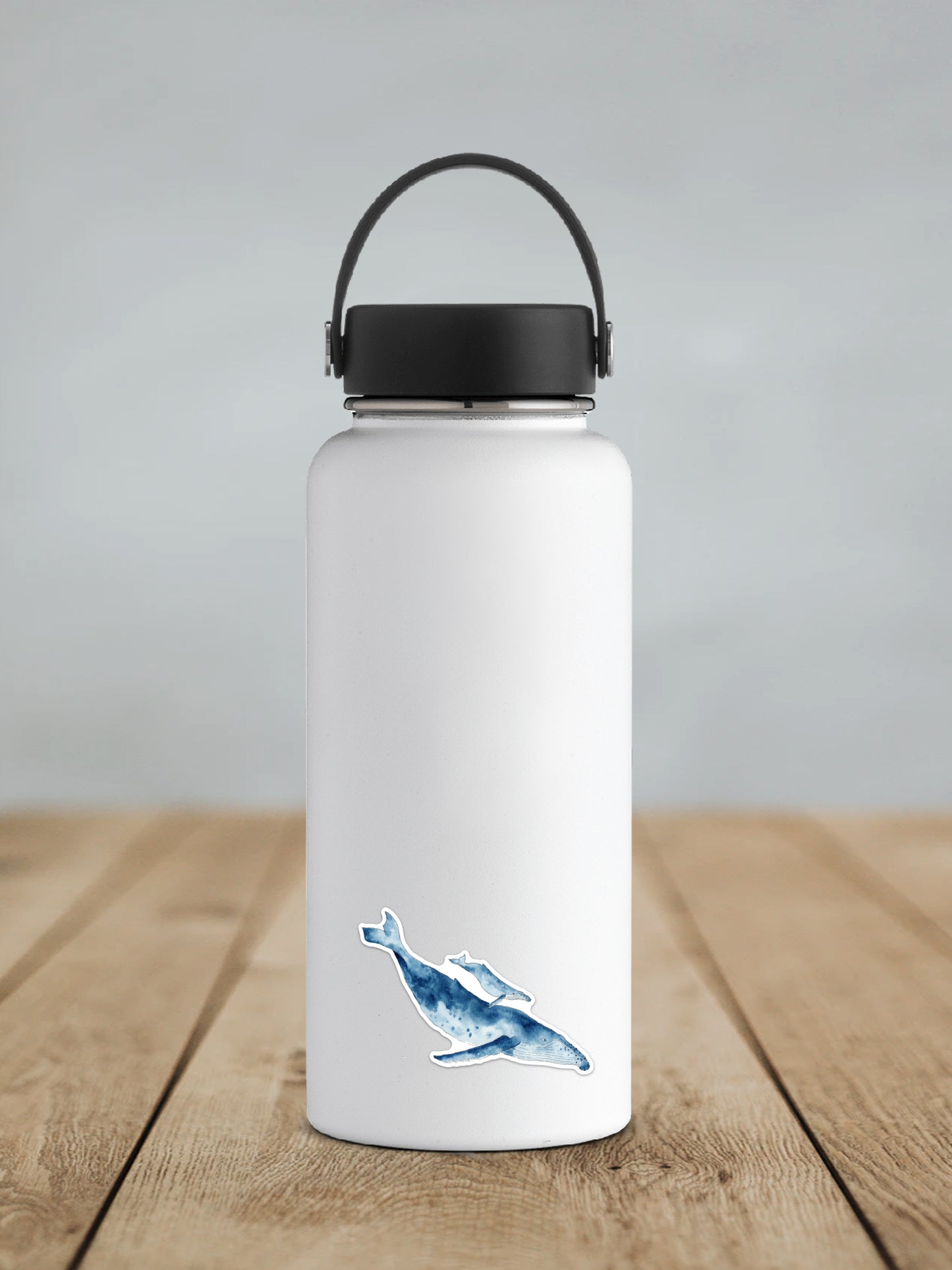 Sticker, Whales, Coastal Theme