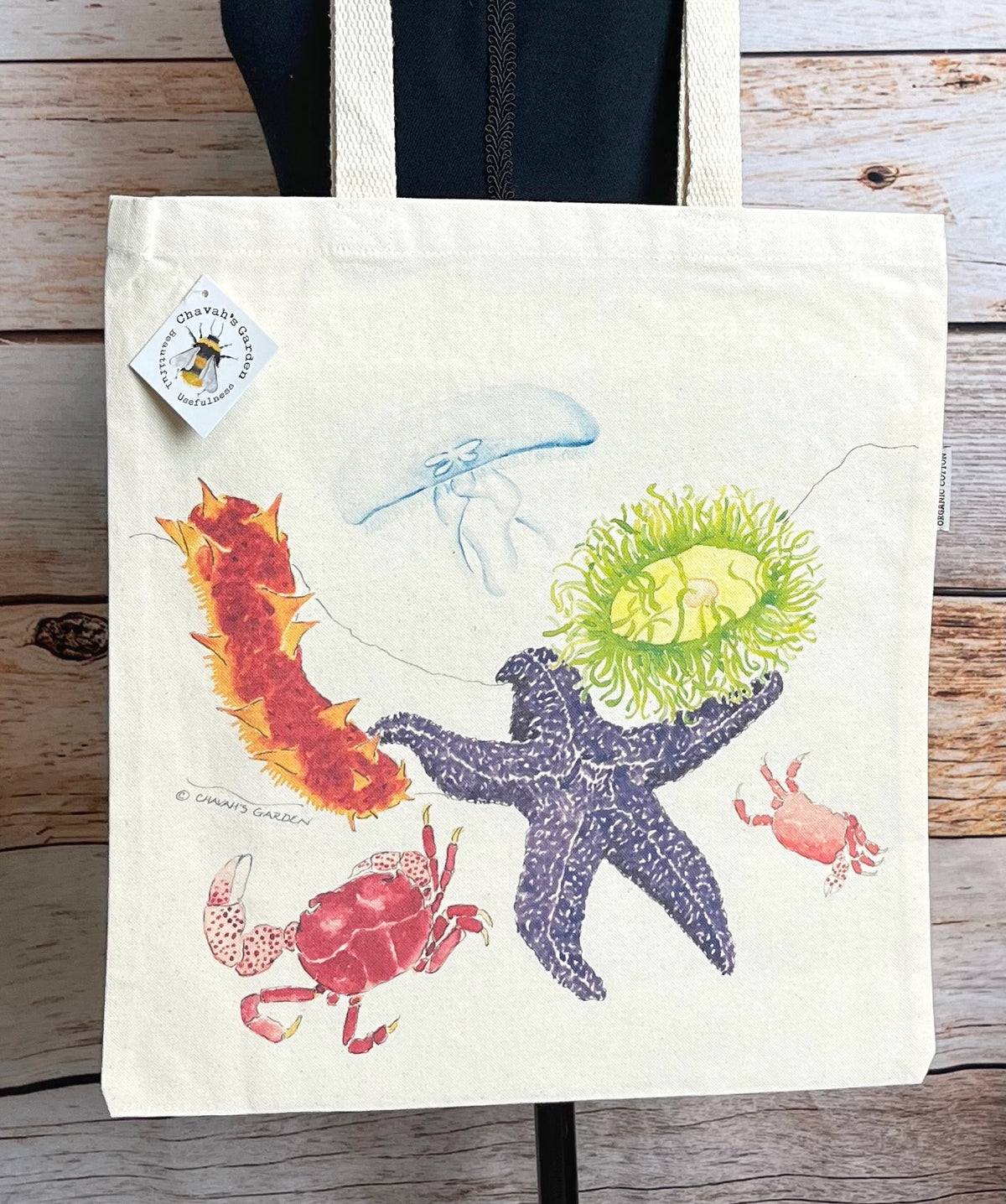 Sea Critters Tote Bag