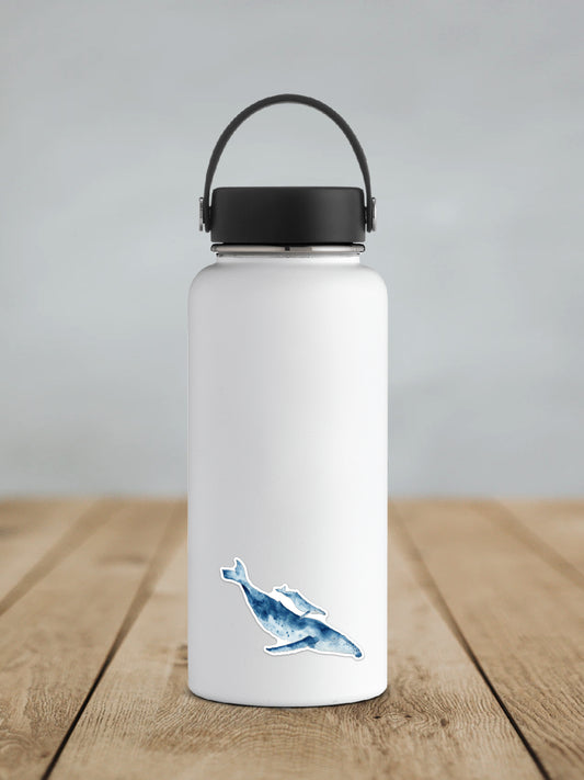 Sticker, Whales, Coastal Theme